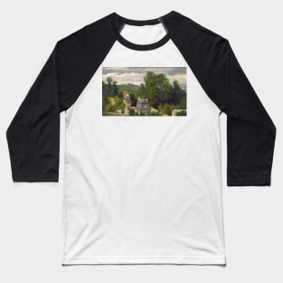 View on the Outskirts of Caen by Stanislas Lepine Baseball T-Shirt